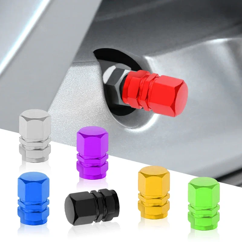 4pcs Doofoto 4x Car Valve Caps Wheel Tire Tyre Stem CoversFor Hyundai N Line i20 i30 Sonata Tucson Azera Elantra Veloster Kona