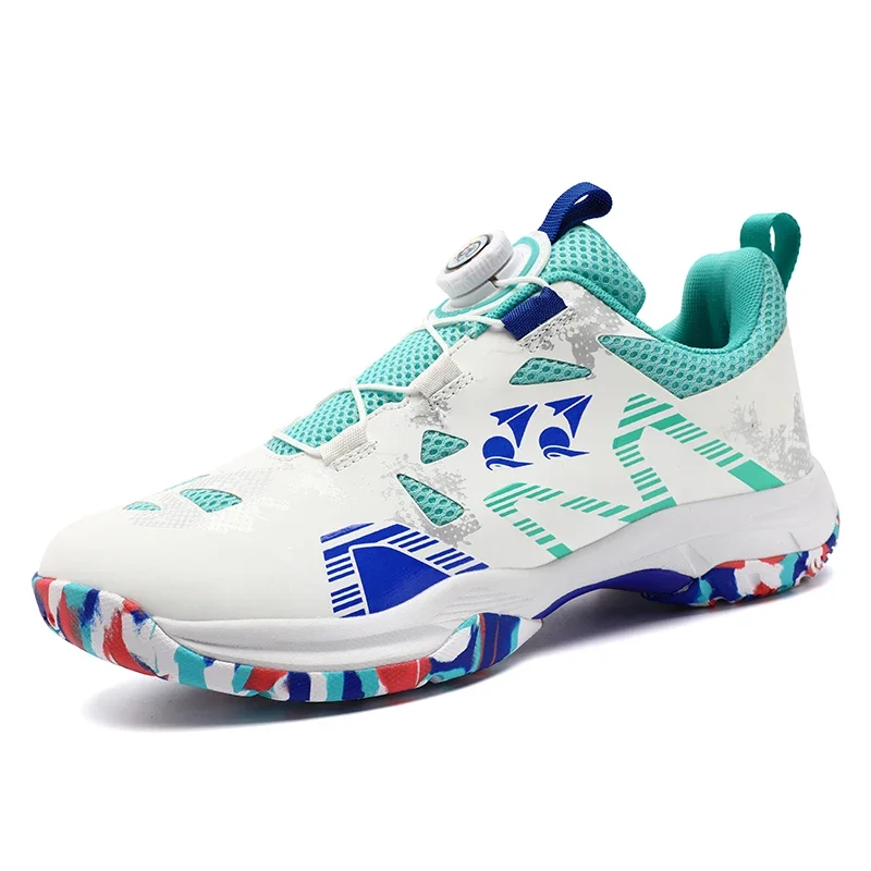 Lightweight and Breathable Tennis Shoes Men's and Women's Cushioned Sports Shoes Outdoor Badminton Shoes Anti Slip Walking Shoes