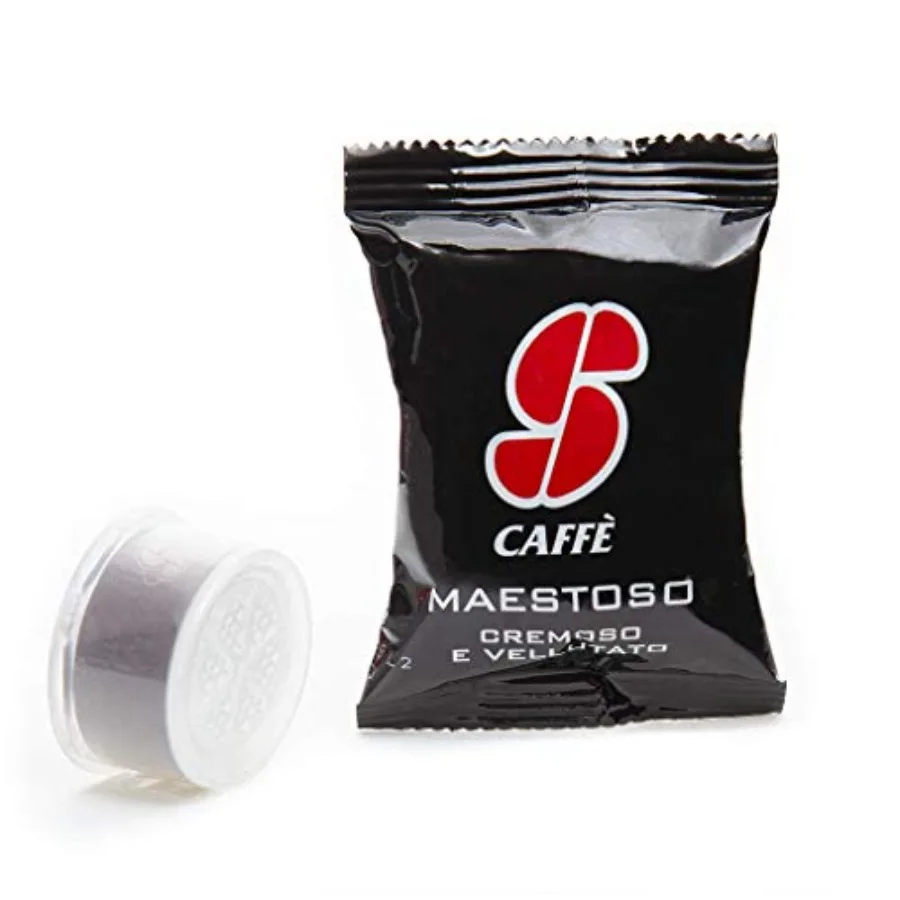 

Essse Caffè - Capsules Caffè Maestoso - Sistema Espresso - 100 capsules