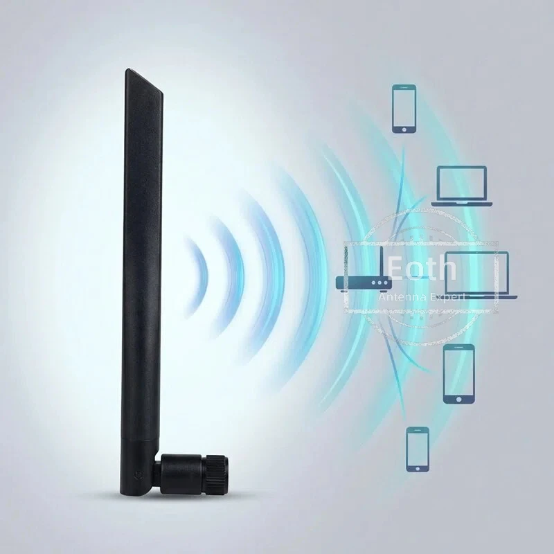 EOTH 2/5 szt./partia 433MHz Antena Folderowa Wzmocnienie 5dBi SMA Męski Złącze LoRa Antena Mesh LoRaWAN Transceiver Sygnału Zdalna Antena Nożowa — zdjęcie produktu 5