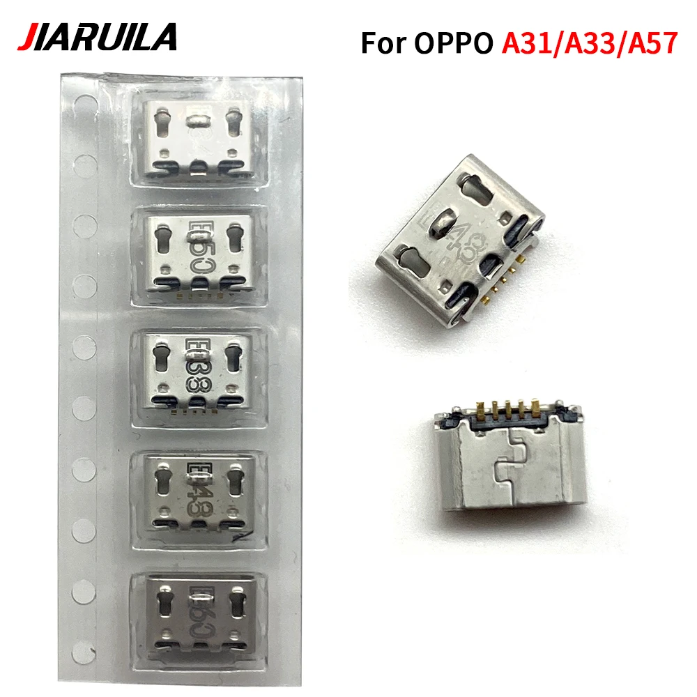 

50 шт./лот Micro USB Type C порт зарядки док-станция разъем для Oppo A31 A33 A35 A37 A57 A71 разъем контактный разъем