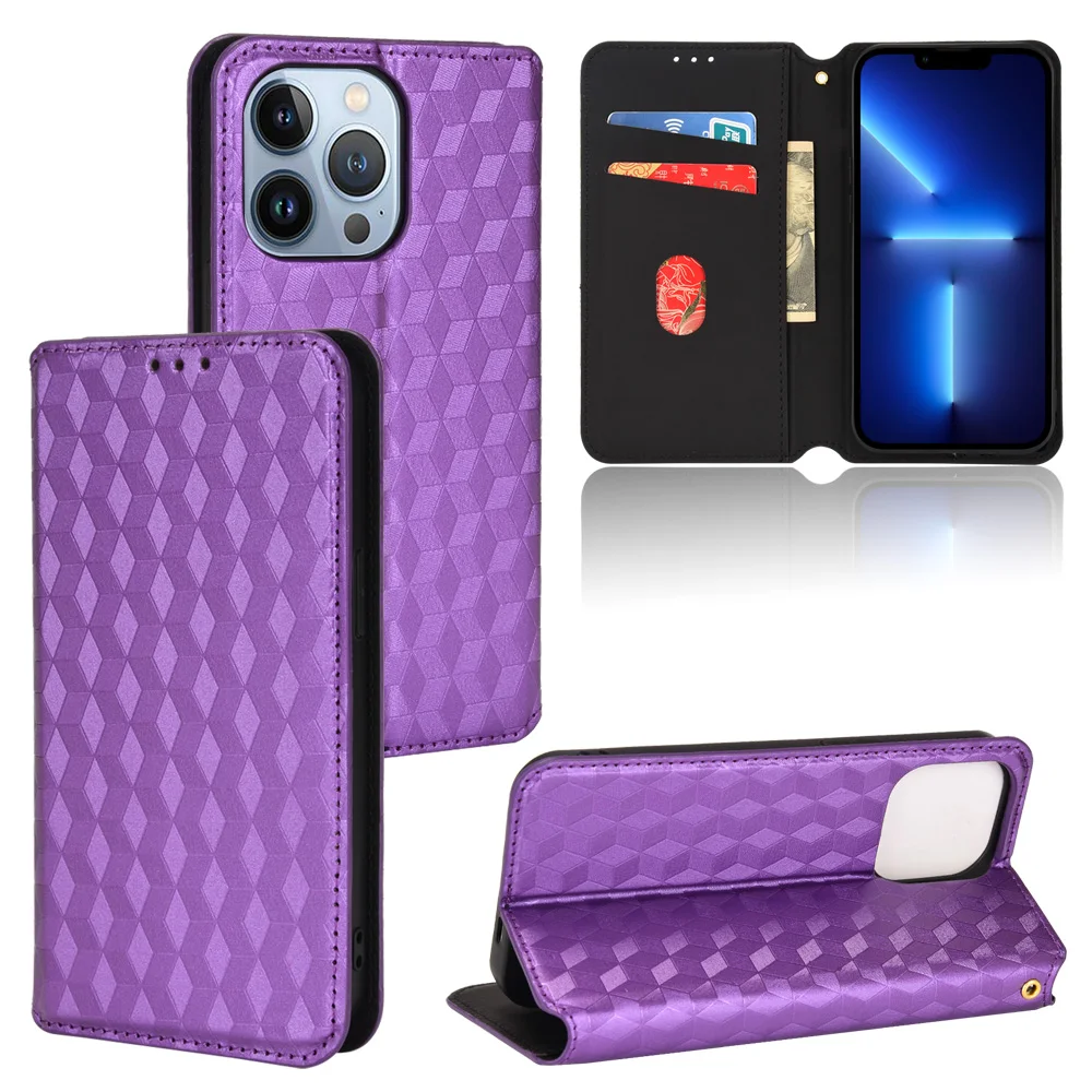 Magnetic Cards Solt Leather Wallet Case For Iphone 14 PRO MAX 13 12 MINI 11 15 X XS XR 6 7 8 PLUS SE 2022 Book Bag Case Cover