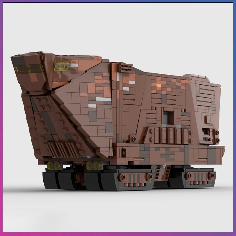 

Набор для сборки модели Sandcrawler из серии MOC Star Battle UCS, 1585 деталей, конструктор, развивающая технологическая игрушка, подарок на день рождения для мальчиков