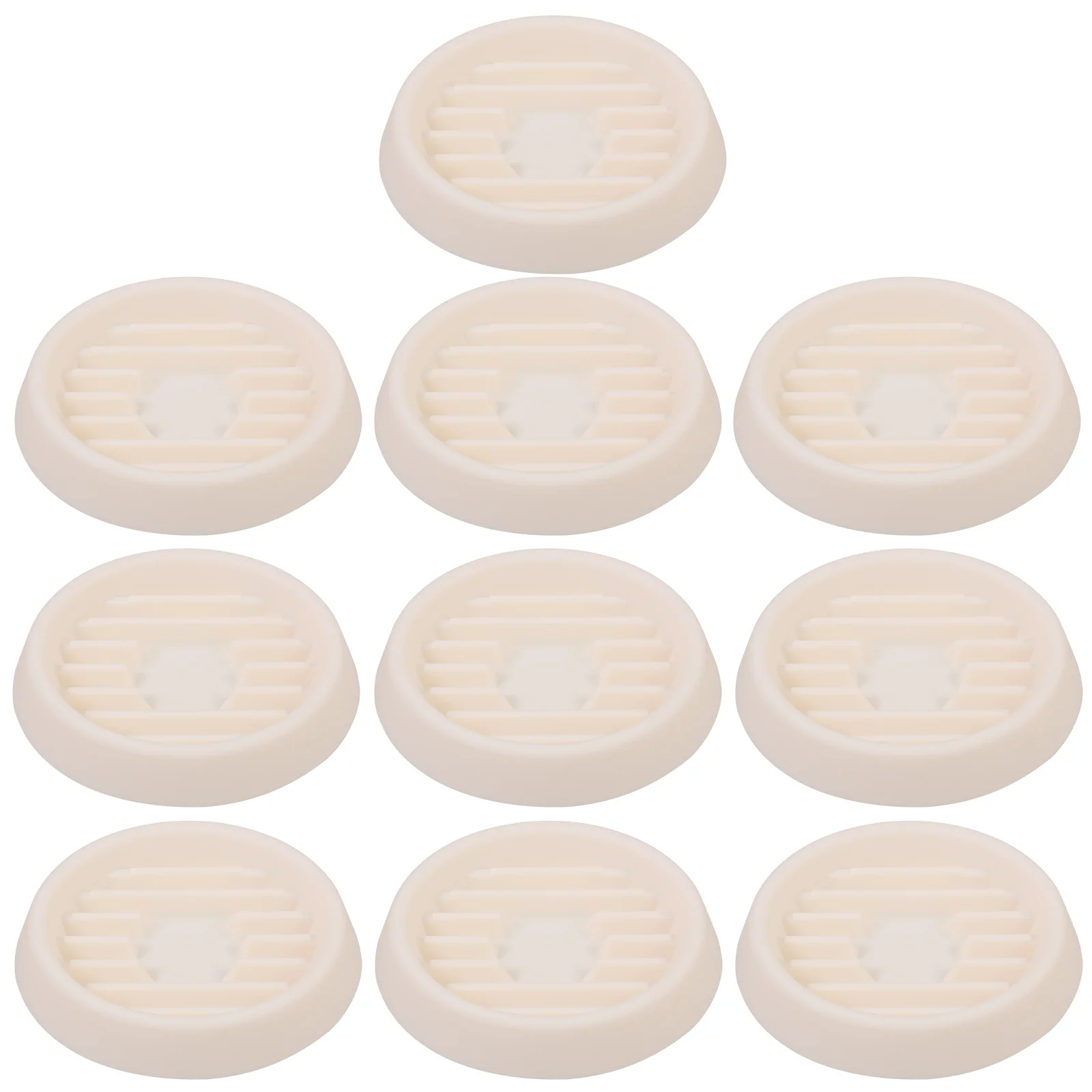 

10Pcs Durable Plastic Plant Saucers Round Trays for Indoor Outdoor Pots Protect Floors Add Elegance to Gardens