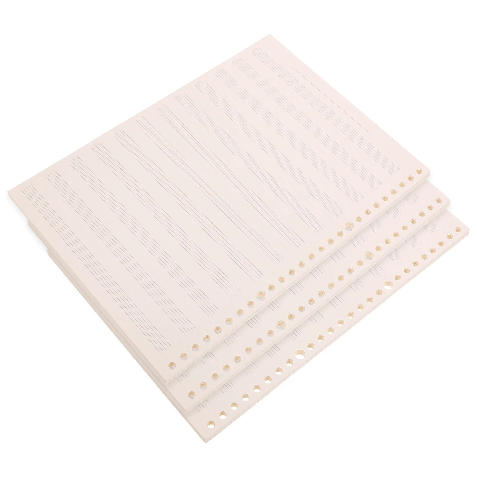 

3 Pcs Music Notebook Writing Composition Paper Piano Staff Stave Notebooks Stationery