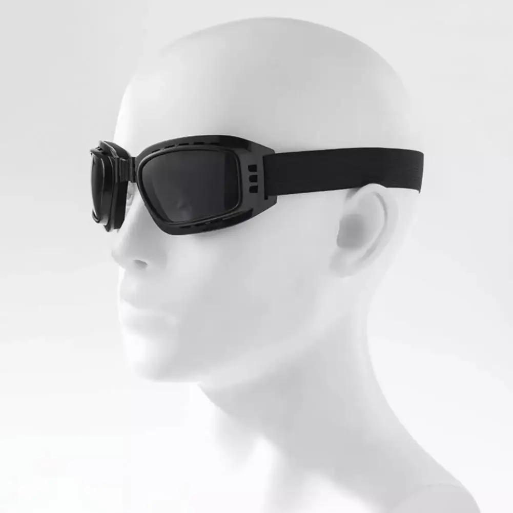 Scratch-resistant Cycling Goggles Motorcycle Goggles Wide View Eyewear High-strength -resistant Cycling Glasses Sand-proof