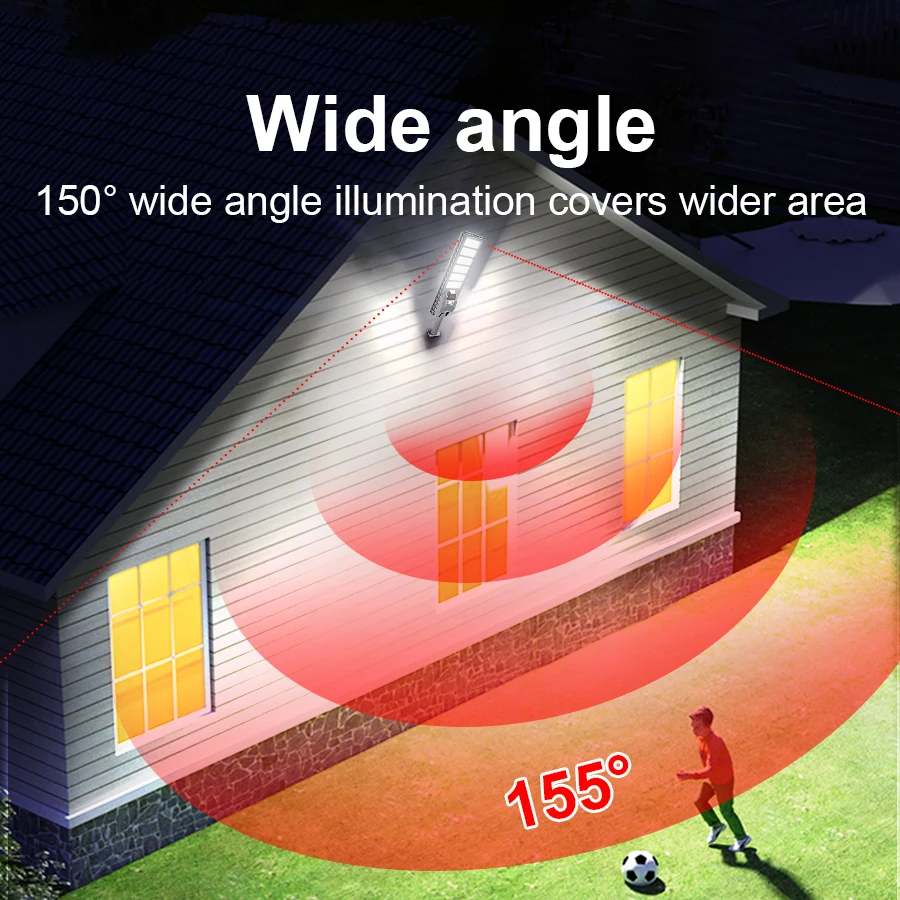 100000LM Powerful Outdoor Solar Light With Motion Sensor Outdoor Wall Lights IP65 Waterproof Outdoor Garden Street Villa Lamp