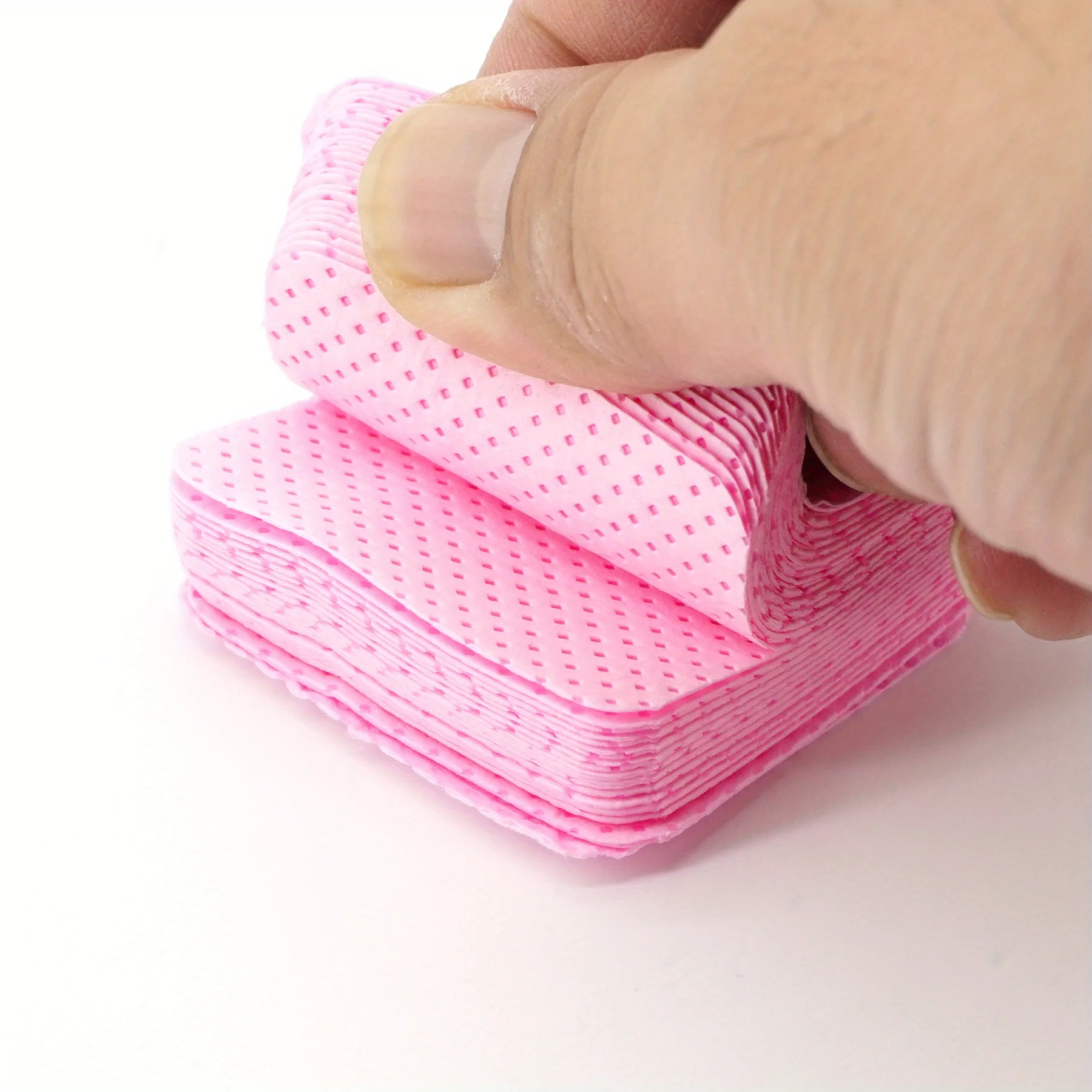 100-1080 قطعة خالية من الوبر مسمار مناديل مسمار الفن مزيل طلاء الأظافر رمش تمديد الغراء مناديل التنظيف ماصة لينة إزالة مانيكير