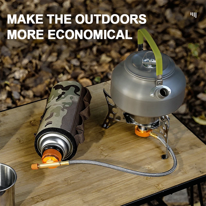 Camping Gas Stove Converter Gas Burner Furnace Connector Canister Adapter Outdoor Picnic Stove Accessorie Propane Refill Adapter