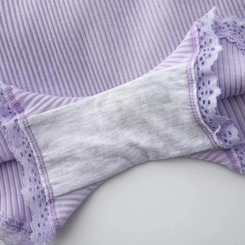 سراويل قطنية آمنة للأطفال ، بلون ثابت ، ملابس داخلية من الدانتيل المضلع للأطفال ، سراويل داخلية للفتيات ، شورت للشاطئ ، من 2 إلى 6 سنوات