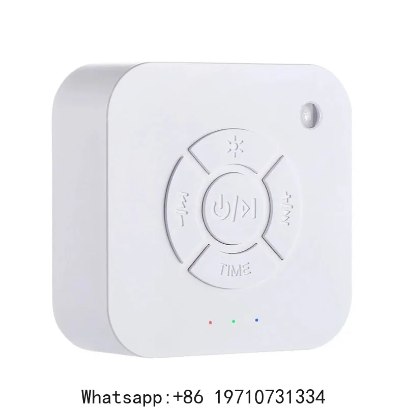 

9 Soothing Sounds White Noise Sound Machine Sleep Soother with Breathing Light Timer Type-C Charging for Baby Home Office Travel