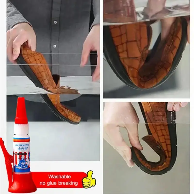 Instant Glue Adhesive Multifunctional Clear Adhesive 50ml Shoe Care And Accessories For Sports Shoes Leather Shoes Hiking Shoes