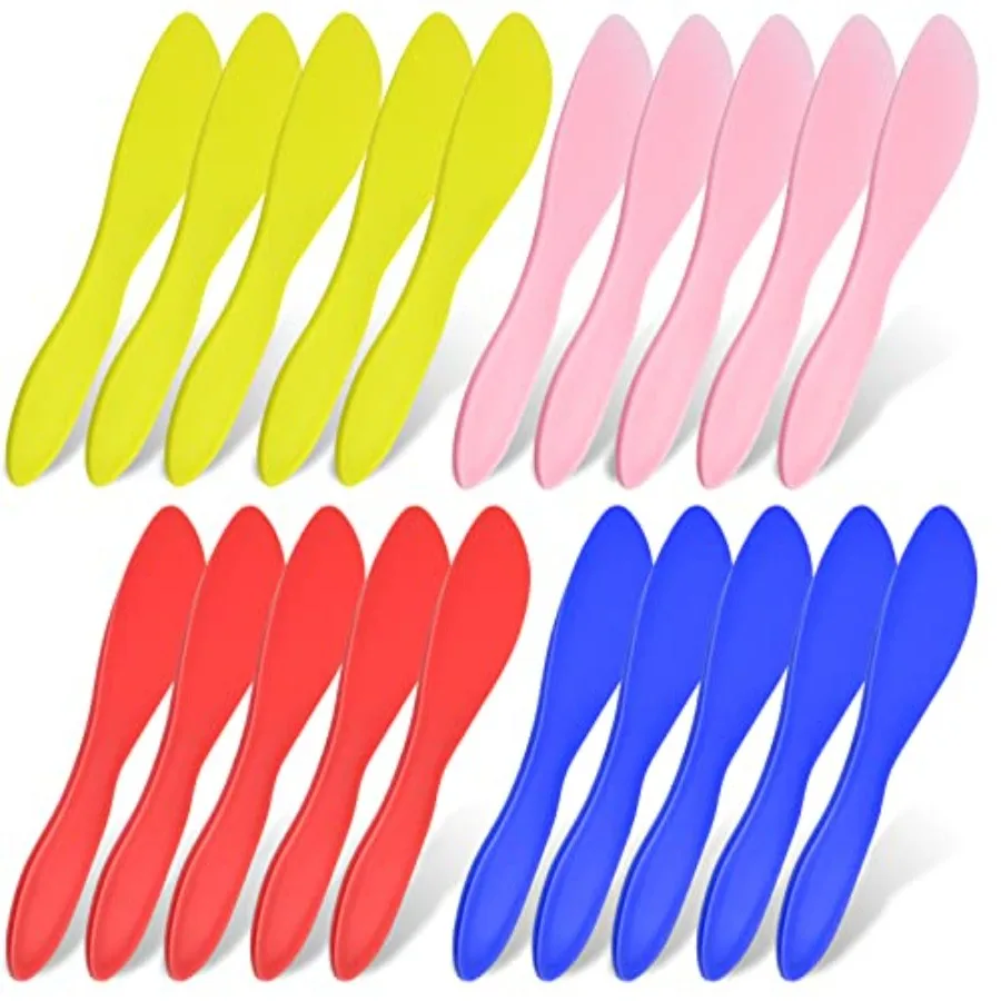 

20 шт. пластиковый разбрасыватель масла 7-дюймовый универсальный нож-расширитель инструменты для универсальных кухонных ножей для глазури для сыра