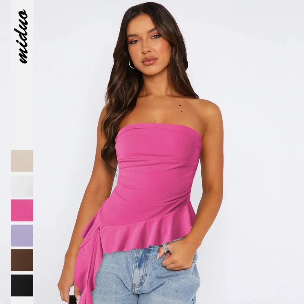 

Y2g Slim Fit топ-труба для женщин Высококачественная верхняя одежда с кисточками в европейском и американском стиле Сексуальный топ BM для горячих девушек