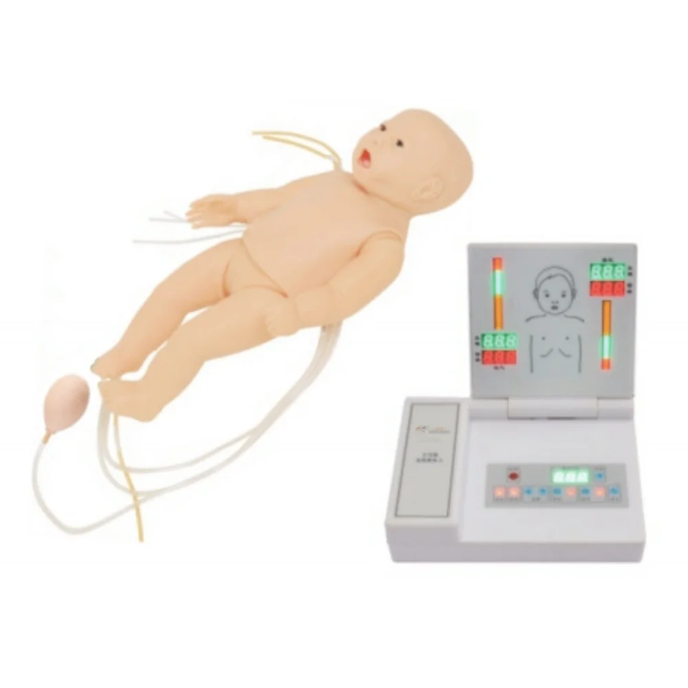 Fully Functional Infant Care Practice Model Medical Science Full-featured Pediatric Nursing Teaching and Training Baby Simulator