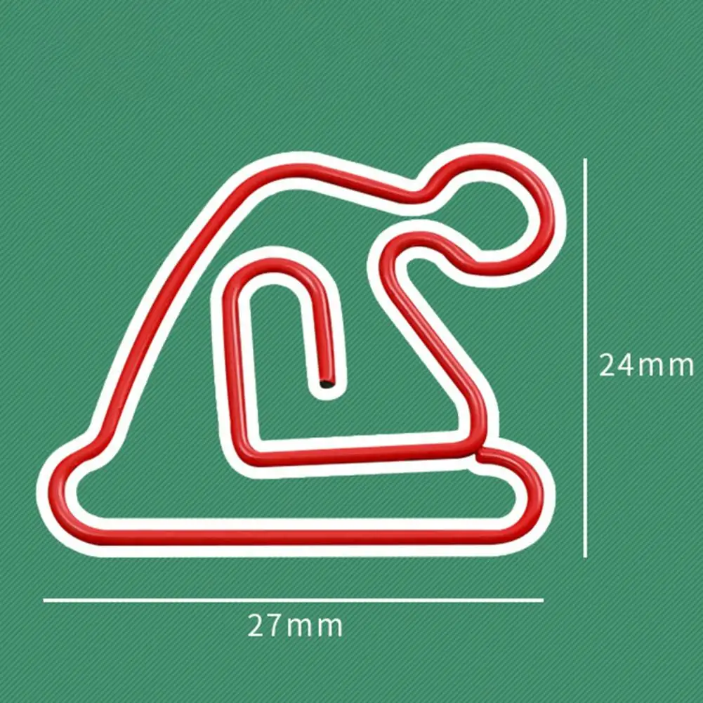 10 pezzi Clip per raccoglitori forte Clip Decor cancelleria Mini graffette natale alce fermagli per carta a forma di babbo natale forniture per ufficio