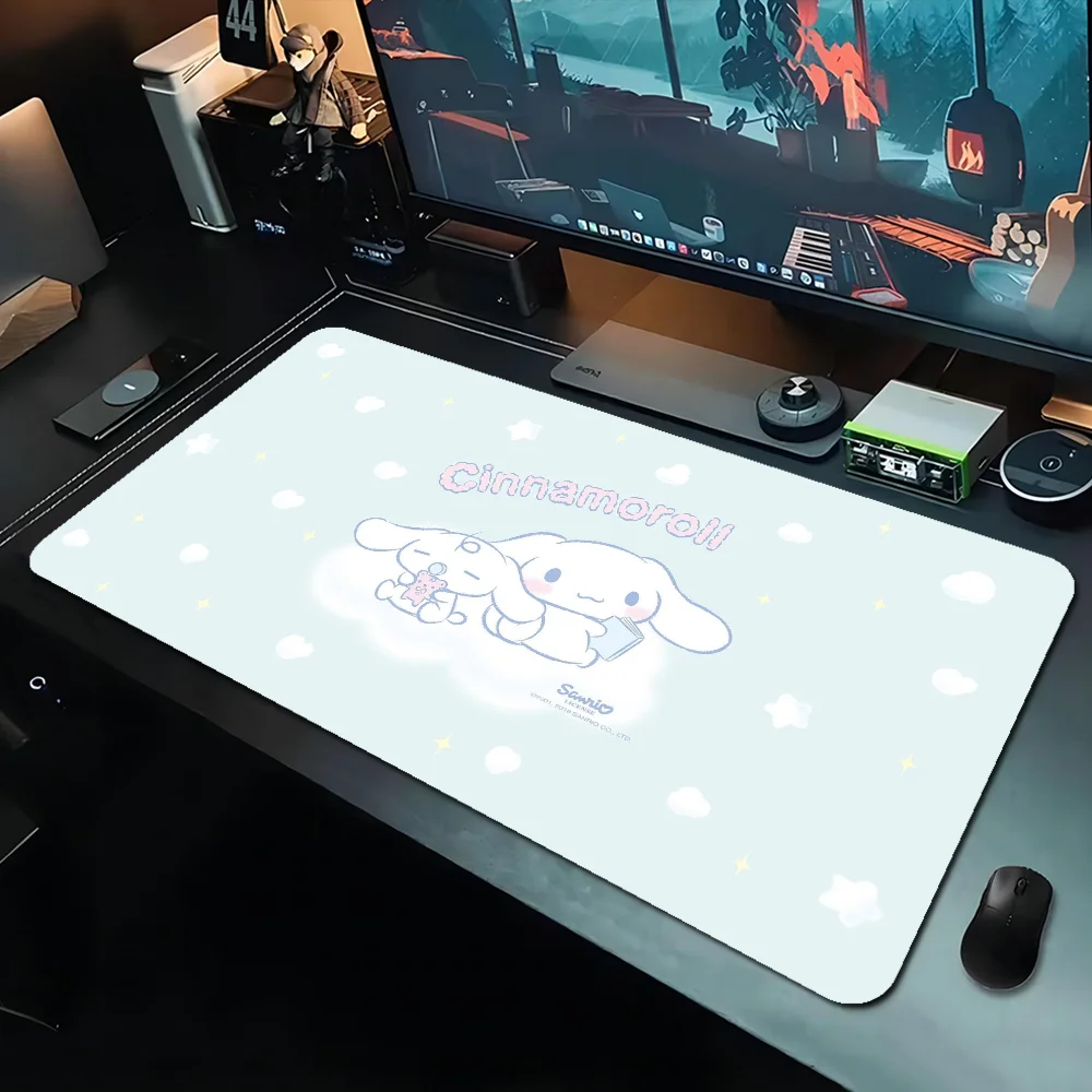 Sanrio Kawaii Cinna moroll niedlichen Mauspad schöne große Gaming Mouse pad Gamer Mauspad Größe für Spiel Tastatur Pad für Spieler