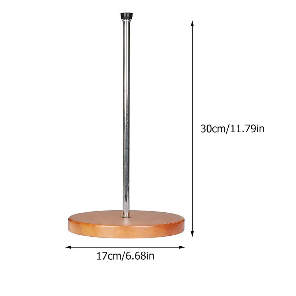 1Pcs Wine Decanter Drying Support Solid Wood Base Elegant Crystal Glass Compatible Countertop Rack for Home Bar Hotel Restaurant