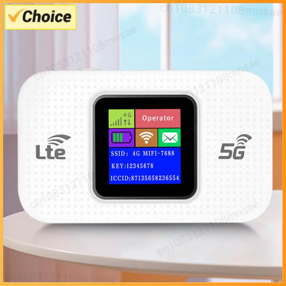 

4G LTE Portable WiFi Device Wireless WiFi Router with SIM Card Slot Portable WiFi Mobile Hotspot Qualcomm MSM8916 Chip Plug Play
