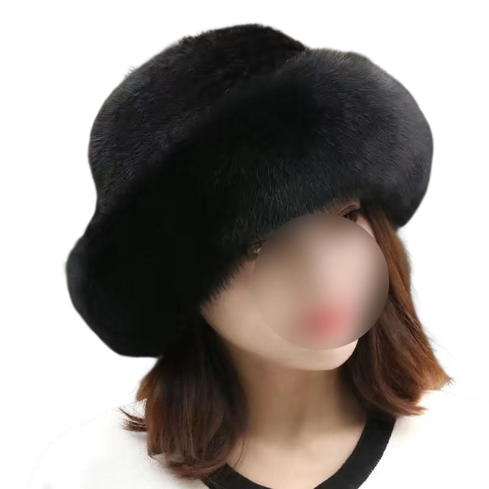 Autumn And Winter Thickened Warm Hat Lightweight & Comfortable Material Hat for Birthday Christmas Thanksgiving Day Gift