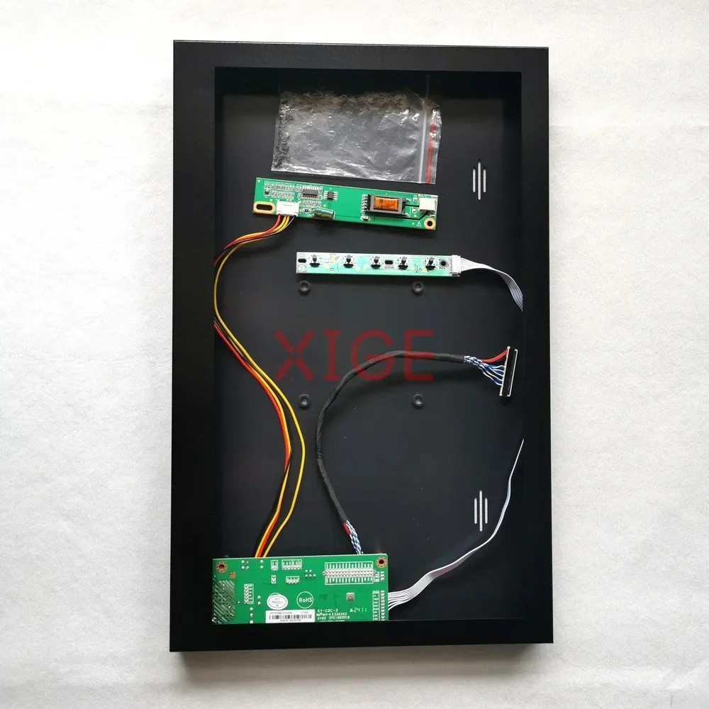

For N156B3 LP156WH1 LTN156AT01 B156XW01 M156NWR1 Kit 15.6" 1366*768 1CCFL 58C Controller Board+Metal Case LVDS 30Pin LCD Display