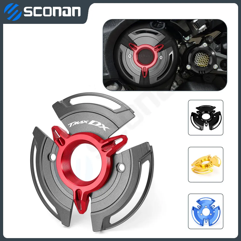 

Для YAMAHA T-MAX 530DX TMAX 530 DX tmax 530 dx аксессуары для мотоциклов 2022, крышка статора двигателя, защитная крышка двигателя