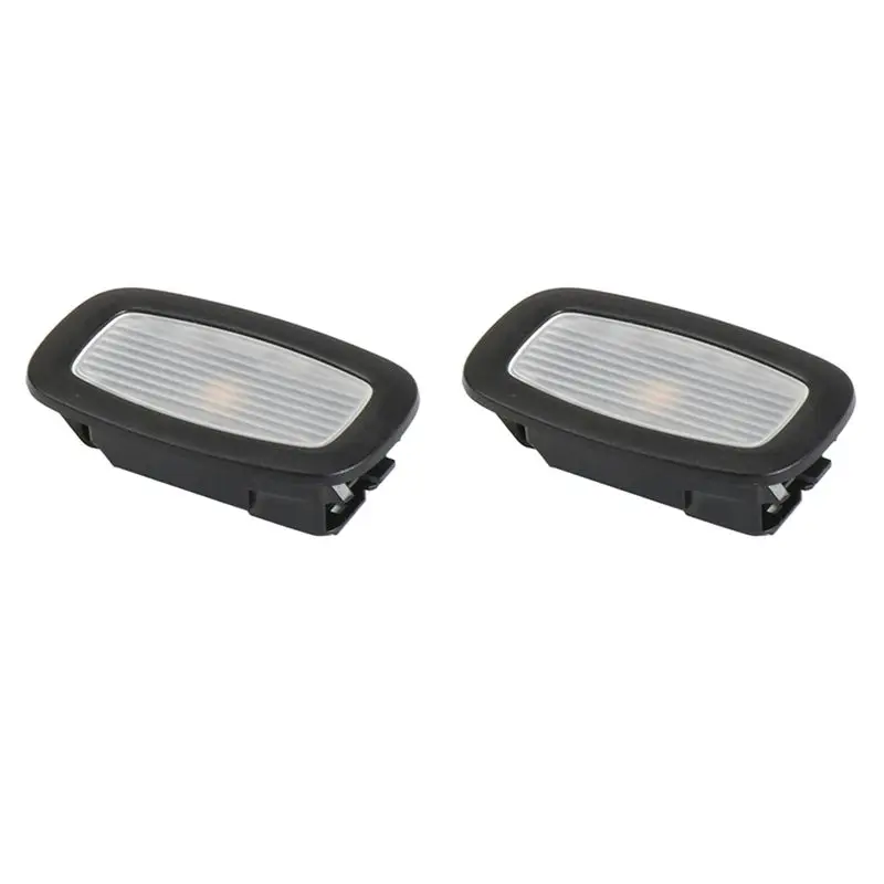A64P-2X Car Inner Roof Light Sunvisor Makeup Lamp 00090695049051 For Mercedes-Benz W205 W253 W213 W222 C200 E260 S300 Black