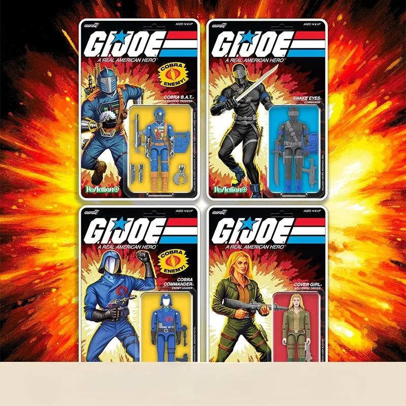 

Фигурка солдата-командир Змеиный глаз спецназа, волна 1, щуола, меняющий глаз, змеиный командир