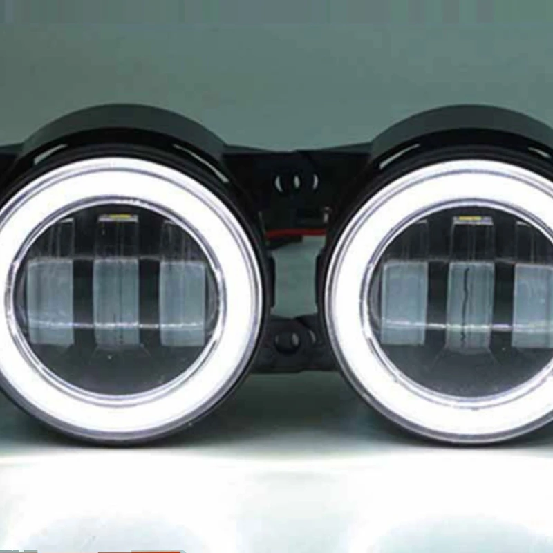 For Great Wall Poer Gwm 2022 2023 Front Fog Lamp Conversion LED Angel Eyes Automobiles Parts Accesorios Para Auto Tools