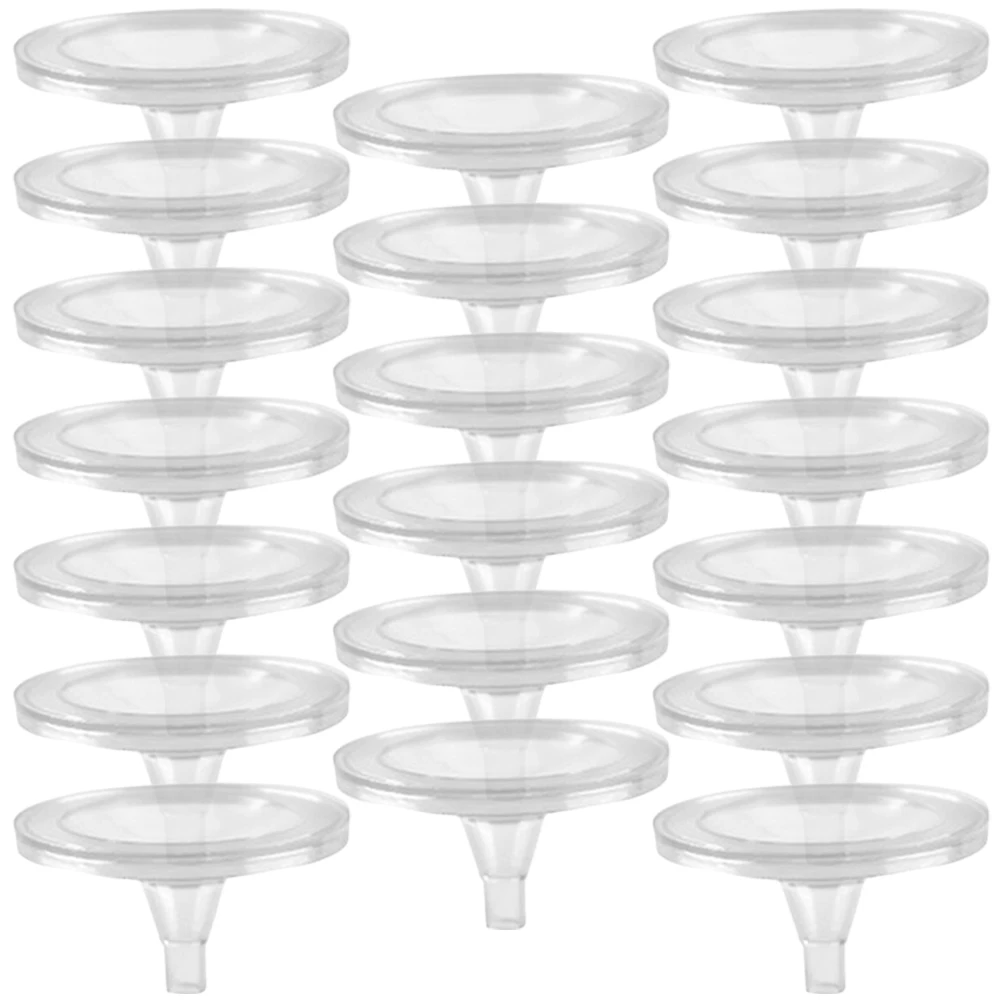 

20 Pcs Crystal Ball Holder 5CM Diameter Plastic Sphere Stand for Fountain Fish Tank Decoration Display Bracket