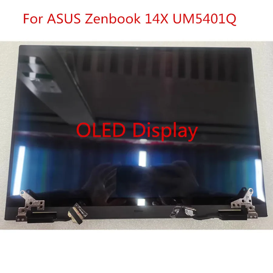 

140" For ASUS Zenbook 14X UM5401Q UM5401QA Series OLED Display Panel LCD Screen Replacement Assembly 2880X1800 no touch