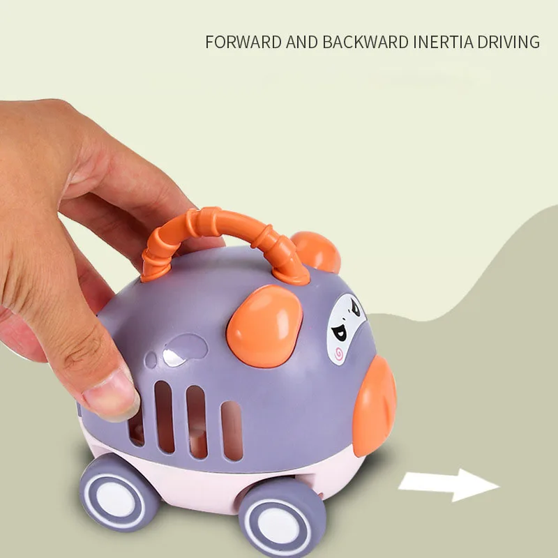 Bambini Animale Catapulta Auto Giocattoli Cartone Animato Simpatico Maialino Auto Presse Scivolare Bambini Inerzia Piccola Auto Divertimento Giocattoli Interattivi
