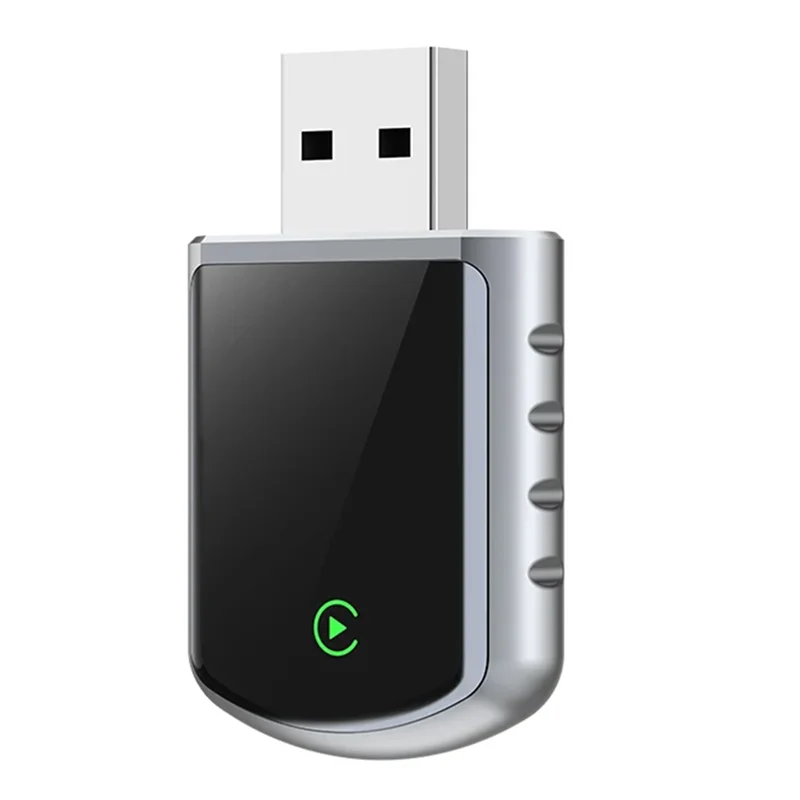 محول أندرويد تلقائي لاسلكي 2In1 AI صندوق ذكي للسيارة مع لاسلكي وسلكي لـ Carplay Dongle