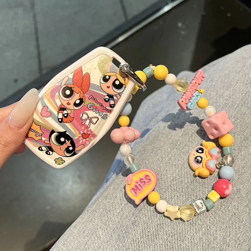 New Cartoon Printed Car Key Cover Compatible with Geely Emgrand, Xingrui, Boyue L, Xingyue L, Binyue, Galaxy L7, L6 TPU Key Case