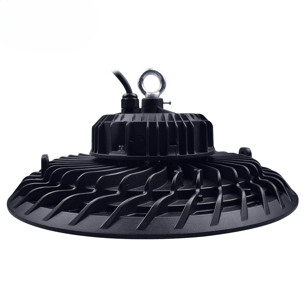 Illuminazione da officina per magazzino da 100 W plafoniera da officina impermeabile a pinna a led 200 W condizione di lavoro superiore mineraria ufo