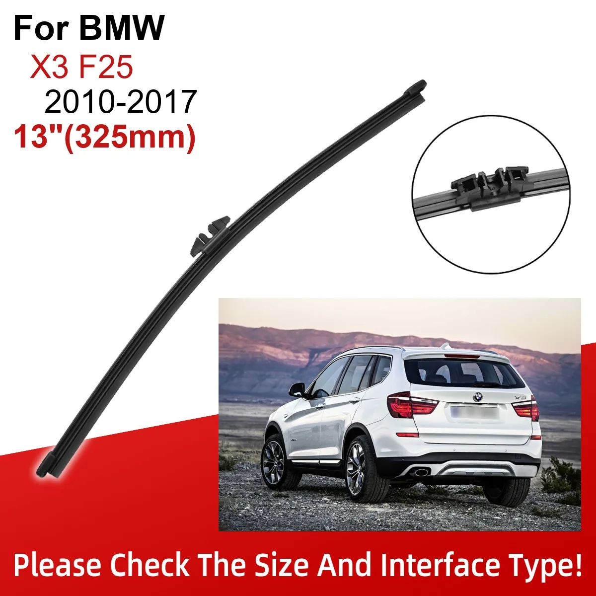 For BMW X3 F25 2010-2017 26\