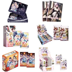 Goddess Story Cards SECRET GARDEN Paper Games Children Anime Peripheral Character Collection Kid's Gift Playing Card Toy