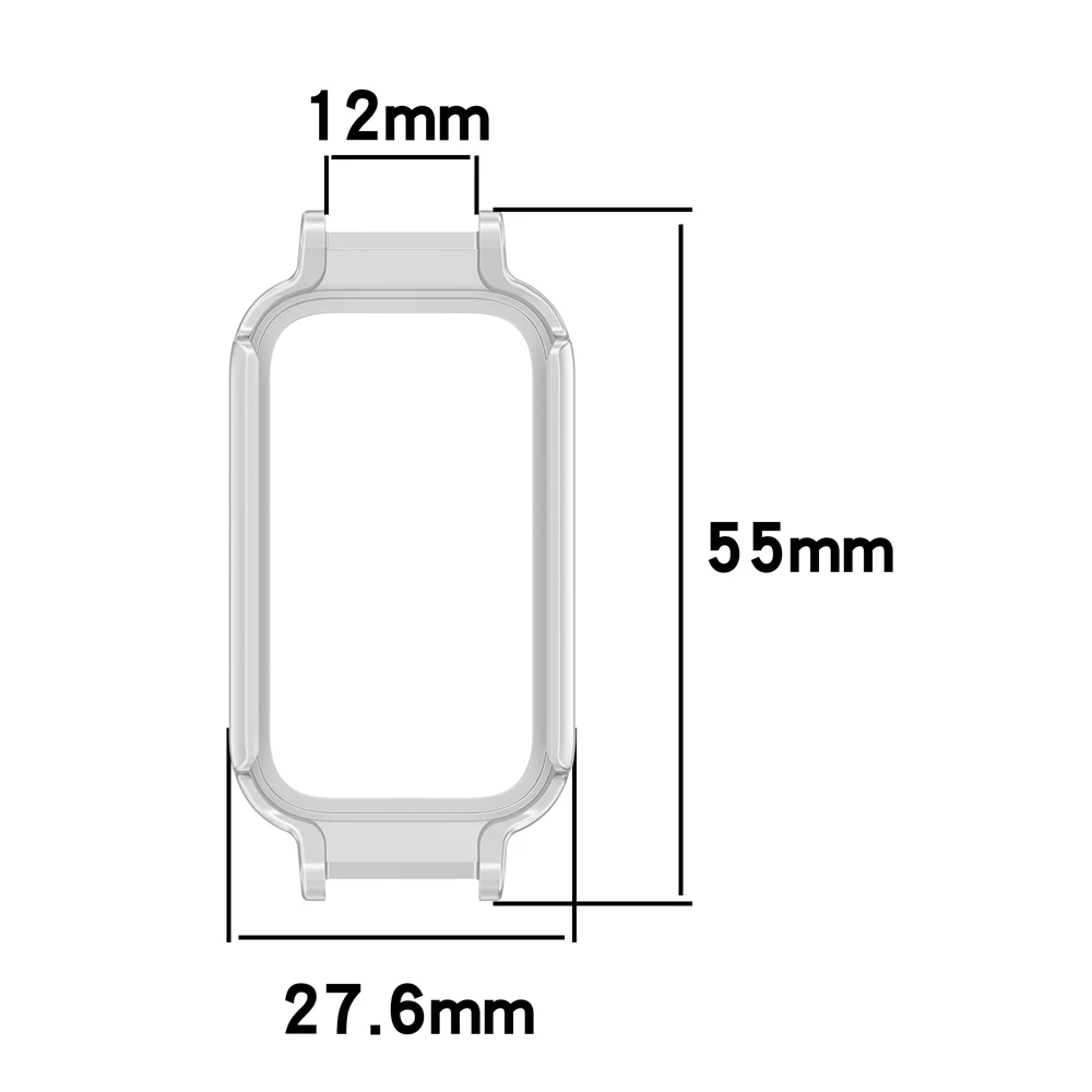 กรอบทดแทนสําหรับ Redmi Band 3 / Xiaomi Band 9 Active Case กรอบคุณภาพสูงนาฬิกาสมาร์ทอุปกรณ์ป้องกันติดตั้ง