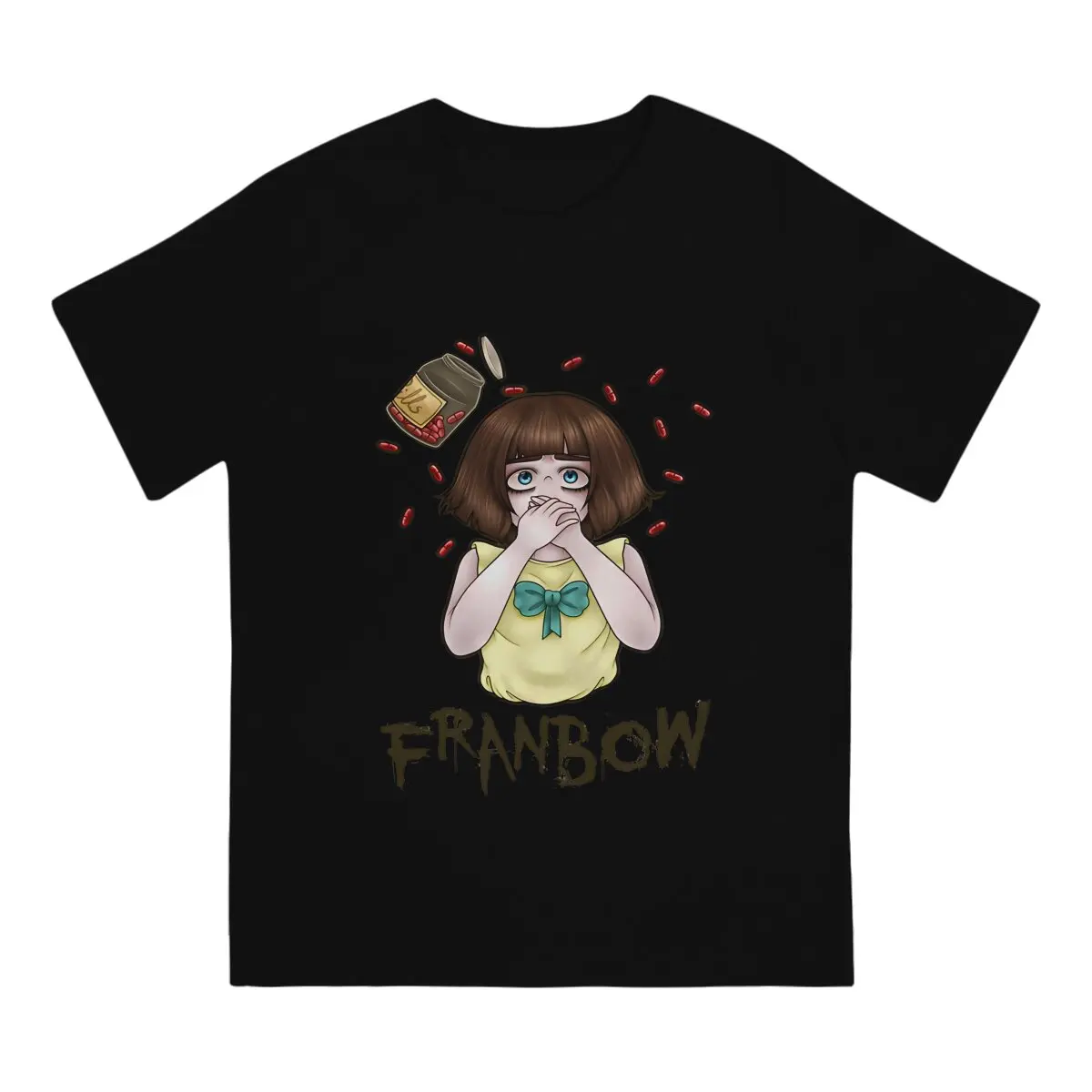 Little Franbow Fran Bow Game T Shirt Punk O-Neck TShirt Polyester Tops