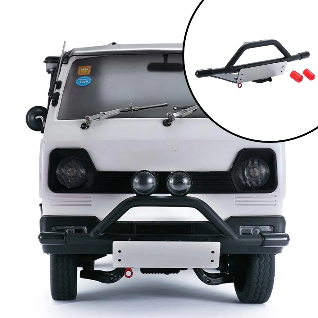 Metal CNC Machined Bumper Bull for Per Per Per 1:10 Scale -road Truck Pickup