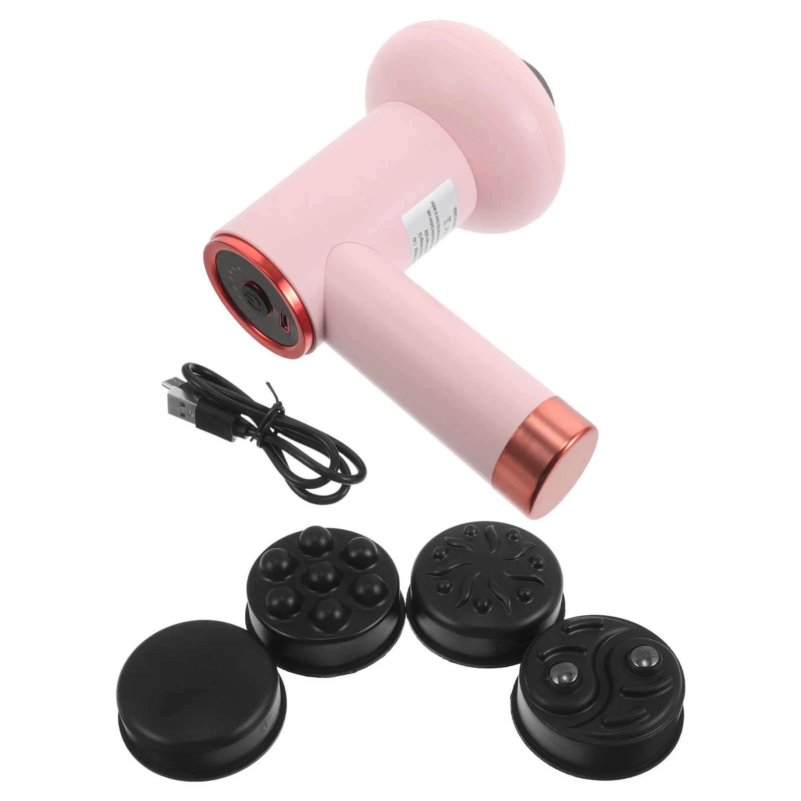 

Portable Handheld Massager for Neck Shoulder Back Deep Kneading Low Noise Travel Body Parts Massager Relaxation Tool