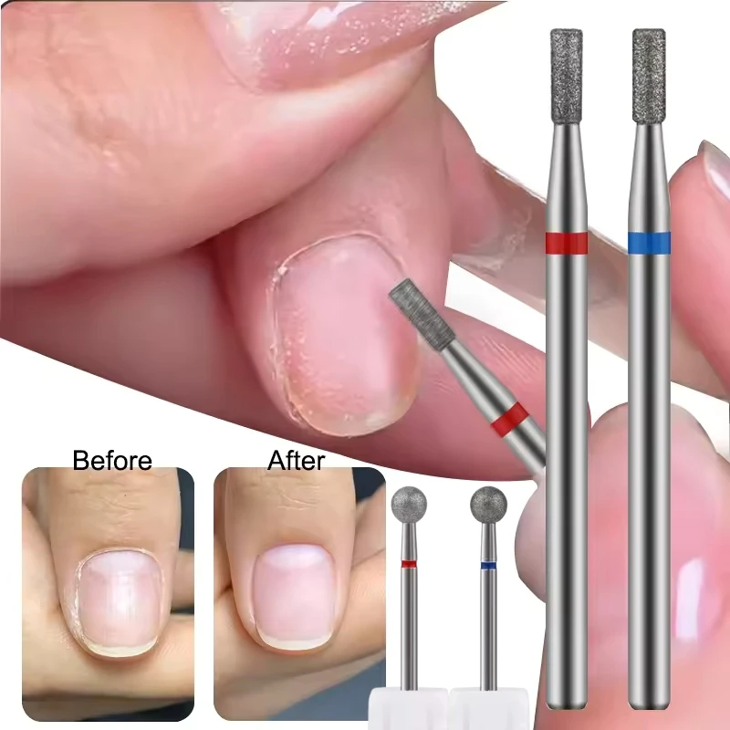 High Quality Diamond Nail Drill Bit Set Rotary Russian Cuticle Bit Electric Milling Cutter Manicure Drill Nails Accessories Tool