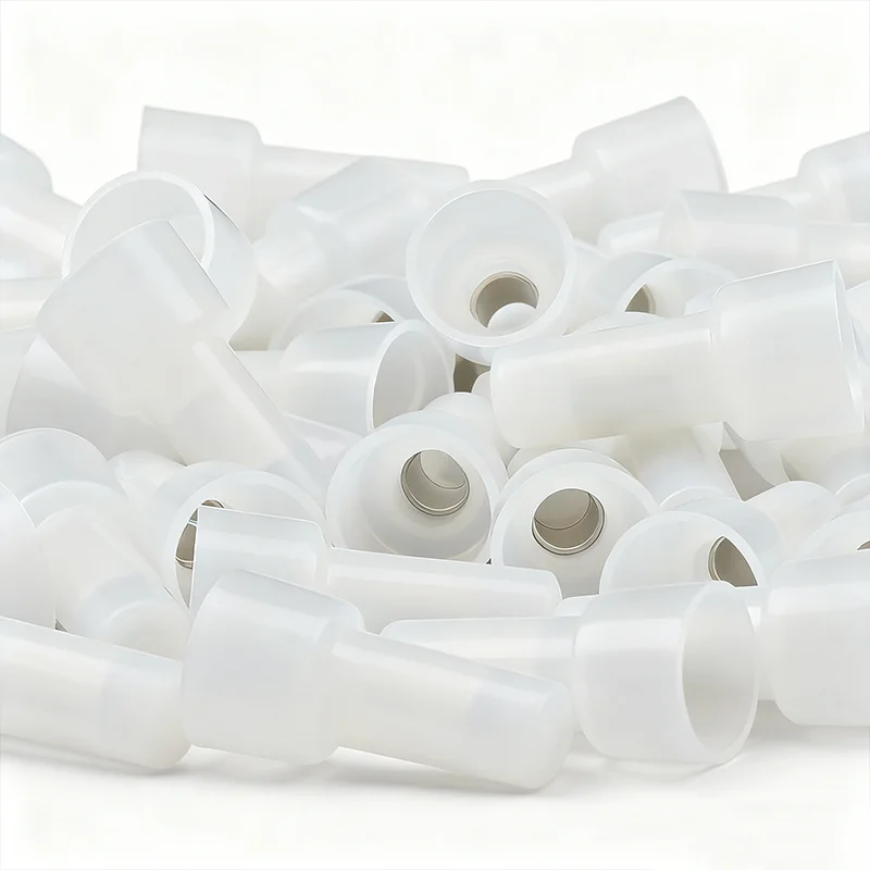 

Closed End Crimp Connectors 100 Pcs Electrical Wire Splice Caps and Nylon Wiring Cap Crimps Terminal for 22-10 AWG Gauge Wires