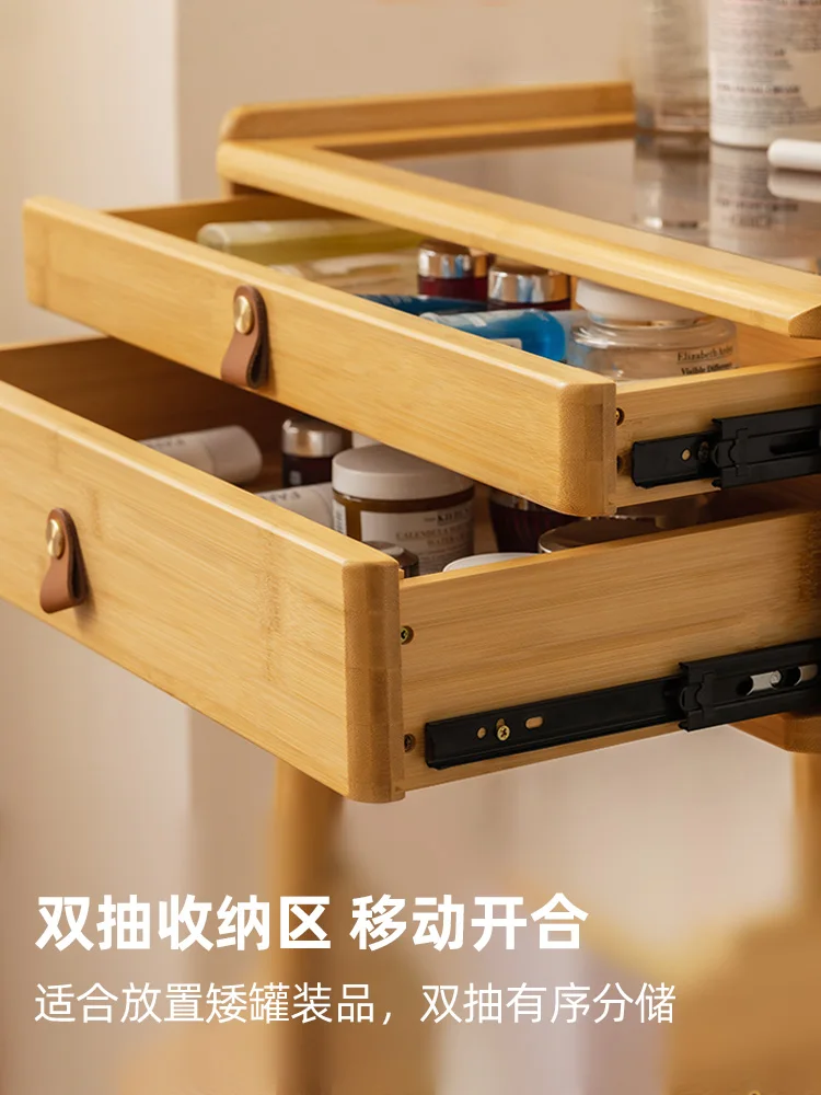 2025 nuovo comò camera da letto tavolo da trucco piccolo appartamento tavolo da trucco comodino armadio petto integrato semplice armadietto