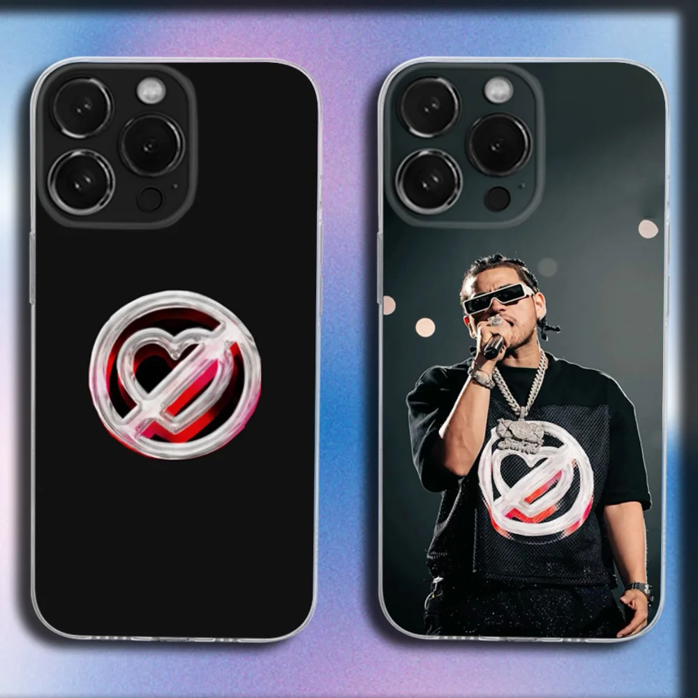 

Rapper JOP F-Fuerza Regida Phone Case For iPhone 16,15,14,13,12,11 Plus,Pro,Max,XR,XS,X,Plus,SE,Mini Transparent Soft Cover
