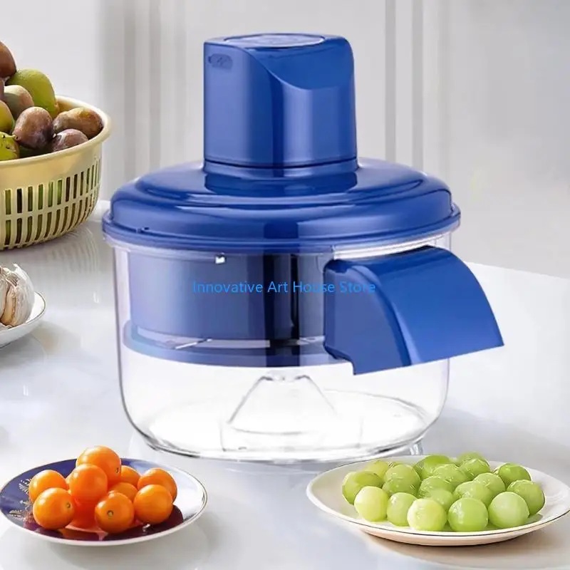 E1PC Professional Electric Peeler Rechargeable Grape Peeling Machine Kitchen Tool