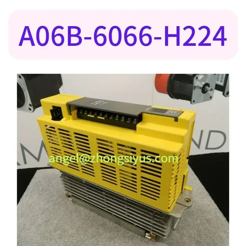 

Модуль усилителя сервопривода A06B-6066-H224 проверен, исправен. Функциональное тестирование A06B 6066 H224 прошло успешно.