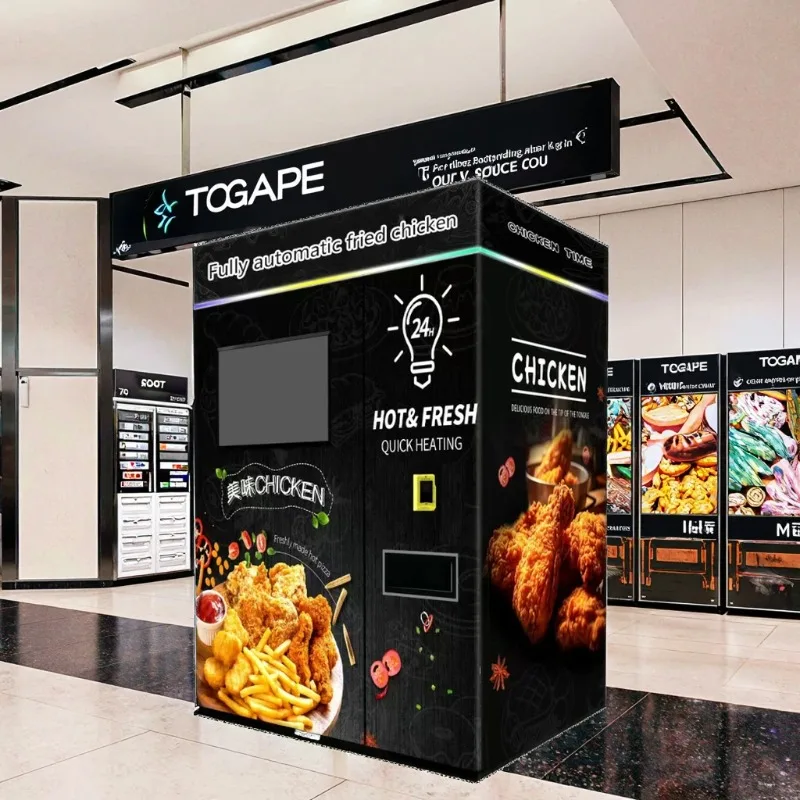 Best Quality French Fries Potato Chip Vending Machine with QR Code ADA Compliant Wi-Fi Enabled Retail Use 35 Seconds Customized