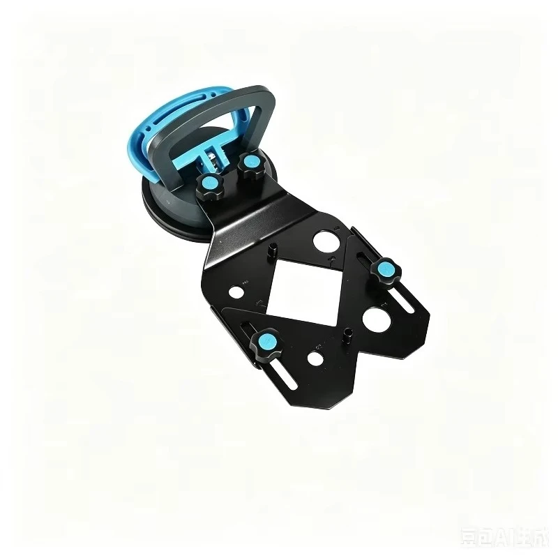 Tool Slate Tile Glass Hole Locator Wall Floor Sewer Pipe Round Hole Drill Bit Fixed Suction Cup