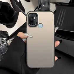 For OPPO A53 Case OPPO A53S Phone Cover Oppo A53 2020 Cases oppo A33 2020 A11 A53 A53S Luxury Metallic Aurora Skin Matte Cover